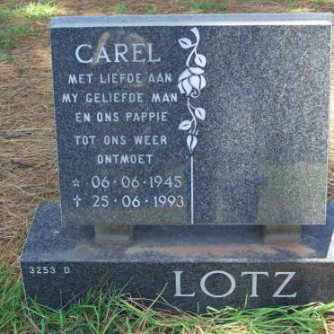 LOTZ Carel 1945-1993