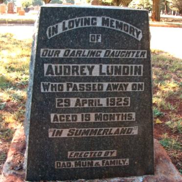 LUNDIN Audrey -1925