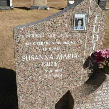LUDICK Susanna Maria 1942-2004