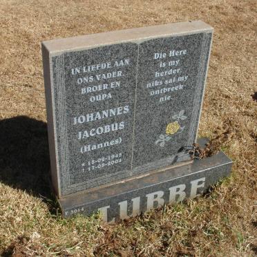 LUBBE Johannes Jacobus 1945-2004