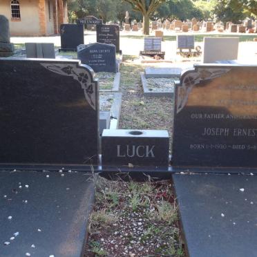 LUCK Joseph Ernest 1930-1979