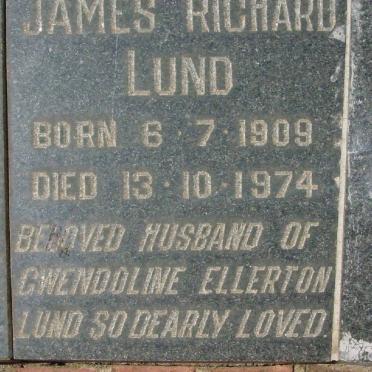LUND James Richard 1909-1974