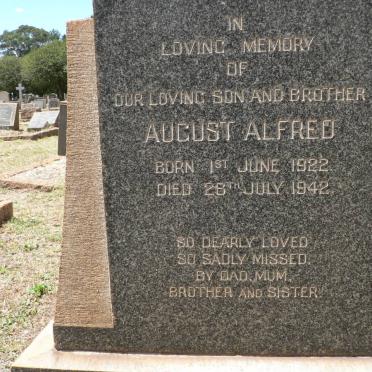 LUNDIN August Alfred 1922-1942