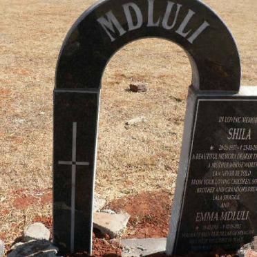 MDULI Shila 193?-2010 :: MDULI Emma ??-2013