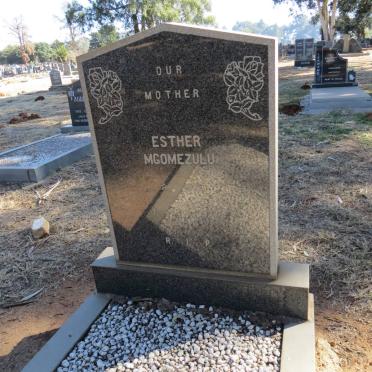MGOMEZULU Esther
