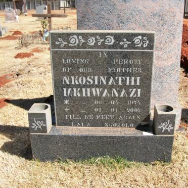 MKHWANAZI Nkosinathi 1974-2002