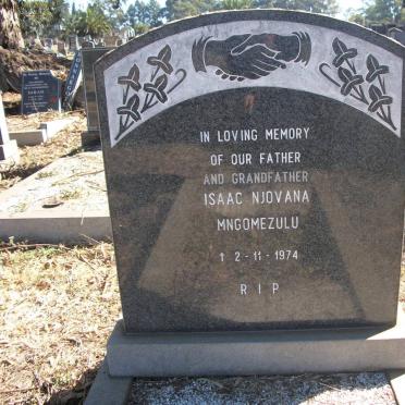 MNGOMEZULU Isaac Njovana -1974
