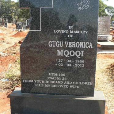 MQOQI Gugu Veronica 1966-2012