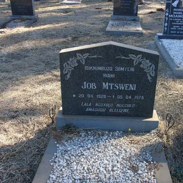 MTSWENI Job 1928-1975