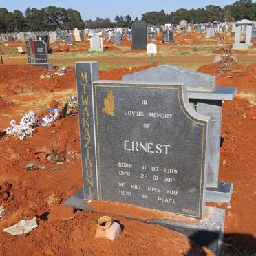 MTWAKAZIBONI Ernest 1969-2013