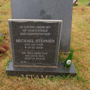 MTAMBO Michael Stephen 1939-2008