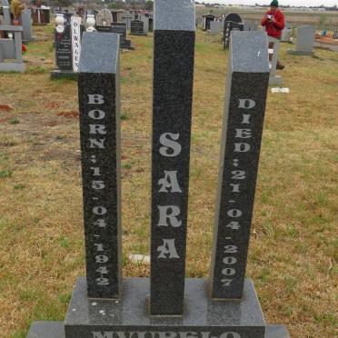 MVUBELO Sara 1942-2007