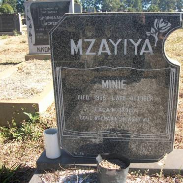 MZAYIYA Minie -1965