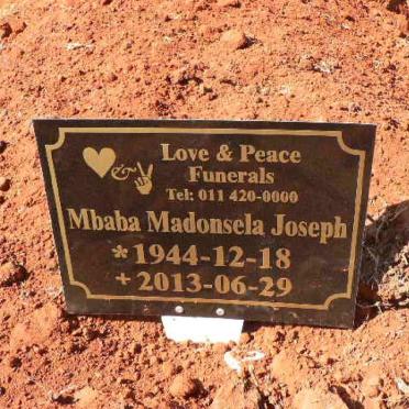 MBABA Madonsela Joseph 1944-2013