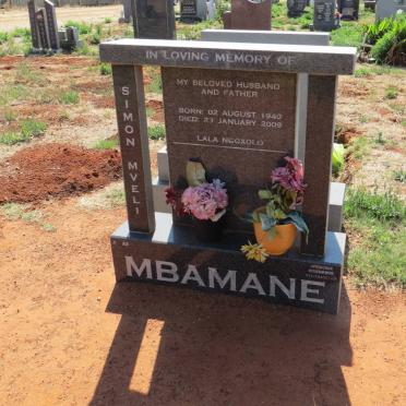 MBAMANE Simon Mveli 1940-2009