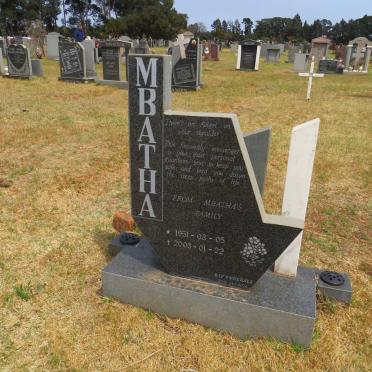 MBATHA ? 1951-2003