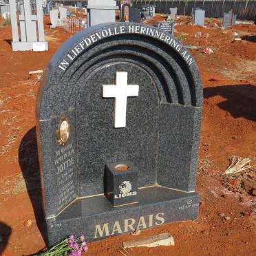 MARAIS Jottie 1951-2012