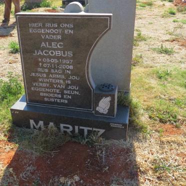 MARITZ Alec Jacobus 1957-2008