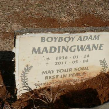 MADINGWANE Boyboy Adam 1936-2011