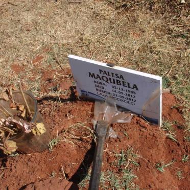 MAQUEBELA Palesa 1985-2012