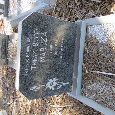 MABUZA Thikazi Betty 1910-1970