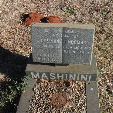 MASHININI Josephine Ndombo 1965-1974