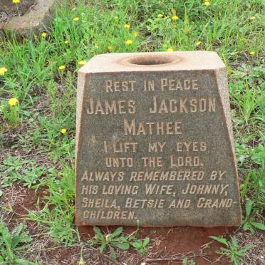 MATHEE James Jackson