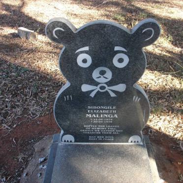 MALINGA Sibongile Elizabeth 1974-1975