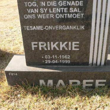 MAREE Frikkie 1962-1999