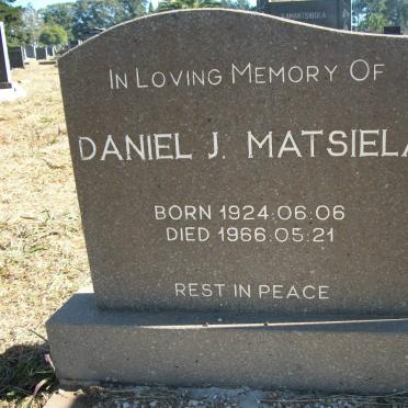 MATSIELA Daniel J. 1924-1966
