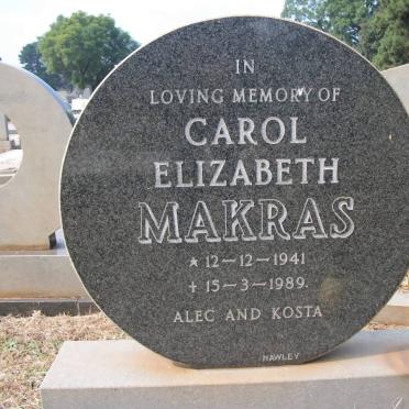 MAKRAS Carol Elizabeth 1941-1989