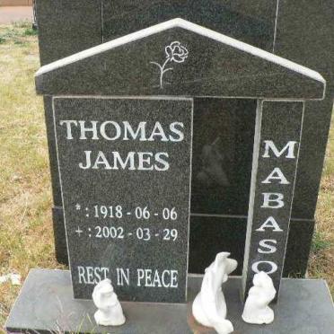 MABASO Thomas James 1918-2002