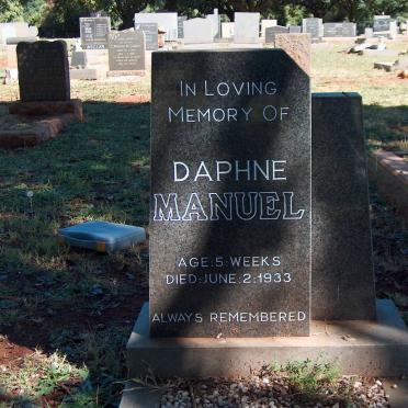 MANUEL Daphne -1933