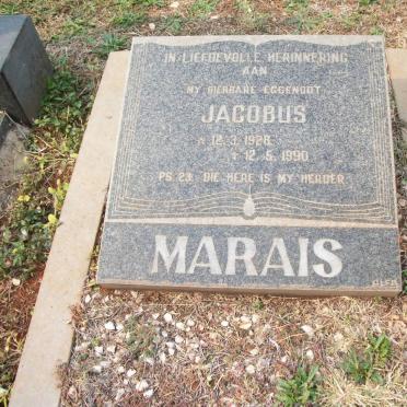 MARAIS Jacobus 1928-1990