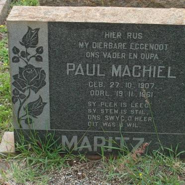 MARITZ Paul Machiel 1907-1961