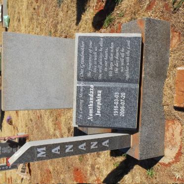 MANANA Nomthandazo Josephina 1918-2006