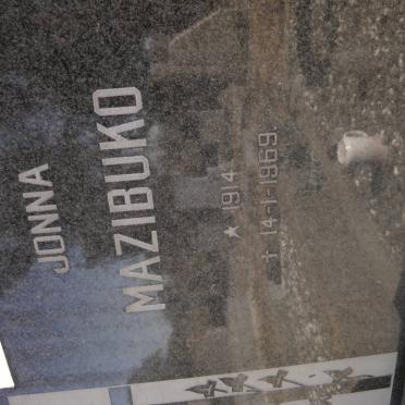 MAZIBUKO Jonna 1914-1969