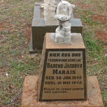 MARAIS Barend Jacobus 1940-1942