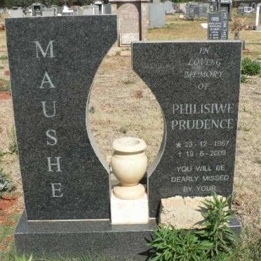 MAUSHE Philisiwe Prudence 1967-2009