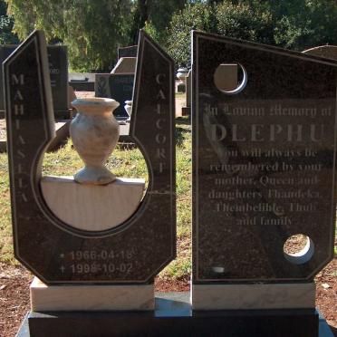 MAHLASELA Dlephu 1966-1988