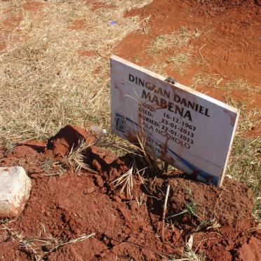 MABENA Dingaan Daniel 1967-2013