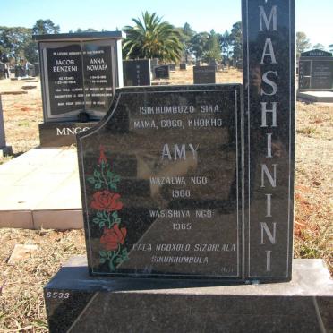 MASHININI Amy 1900-1965