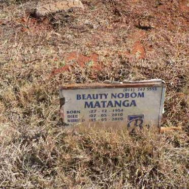 MATANGA Beauty Nobom 1954-2010