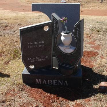 MABENA Mphekeleli Joseph 1947-2005