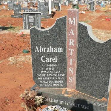 MARTINS Abraham Carel 1969-2011