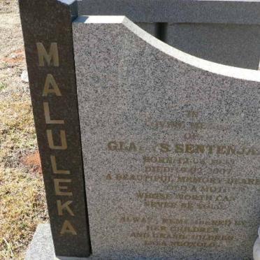 MAKULEKA Gladys Senttenjani  ??-2007