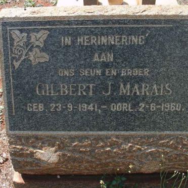MARAIS Gilbert J. 1941-1960