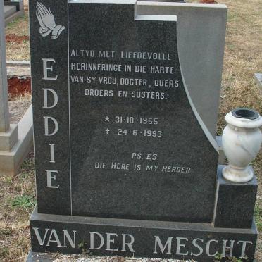 MESCHT Eddie, van der 1955-1993