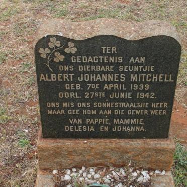 MITCHELL Albert Johannes 1939-1942