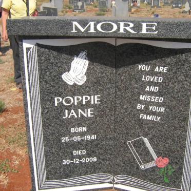 MORE Poppie Jane 1941-2008